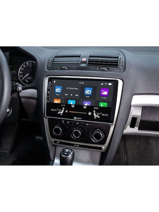 Dynavin Sistem Audio Auto pentru Skoda Octavia (Bluetooth/USB/WiFi/GPS) cu Ecran Tactil 10.1"