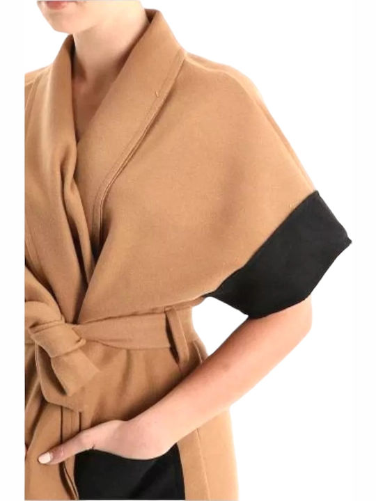 Damen Braun Trenchcoat