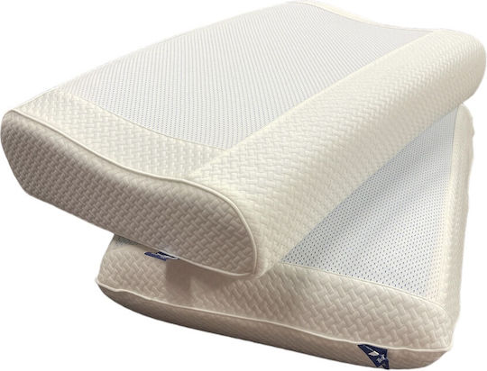 Epavlis Homeware Memory-Schaum Kopfkissen Anatomisch 40x60x9cm