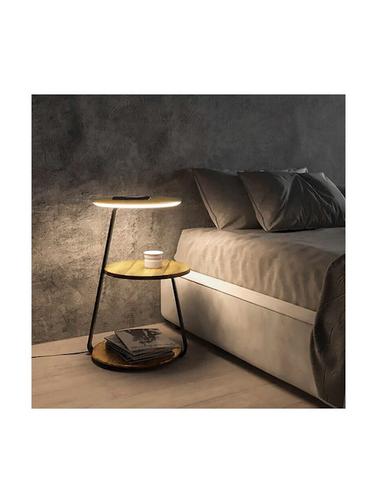 Atman LED Φωτιστικό Δαπέδου Υ60xΜ34εκ. 1080lm Μαύρο