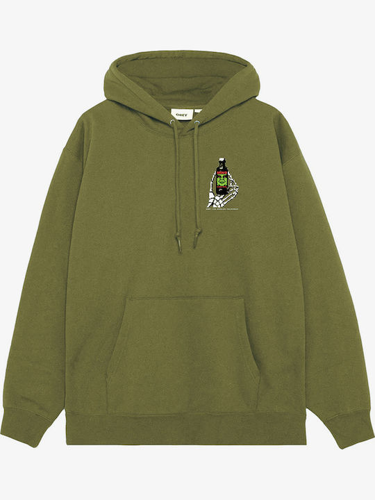Mind Control Sweatshirt Moss Green