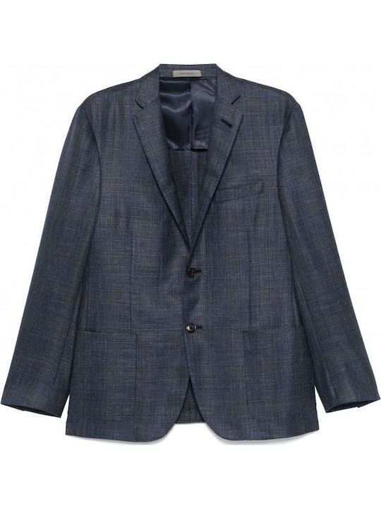 Men's Winter Suit Jacket Blue