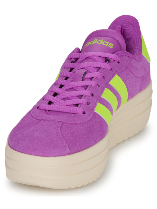VL Court Bold Γυναικεία Flatforms Sneakers Μωβ