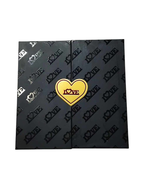 Artificial Red Roses Ring Box Valentine's Day 84701 Black Artificial Red Roses Ring Box Valentine's Day 84701 Black