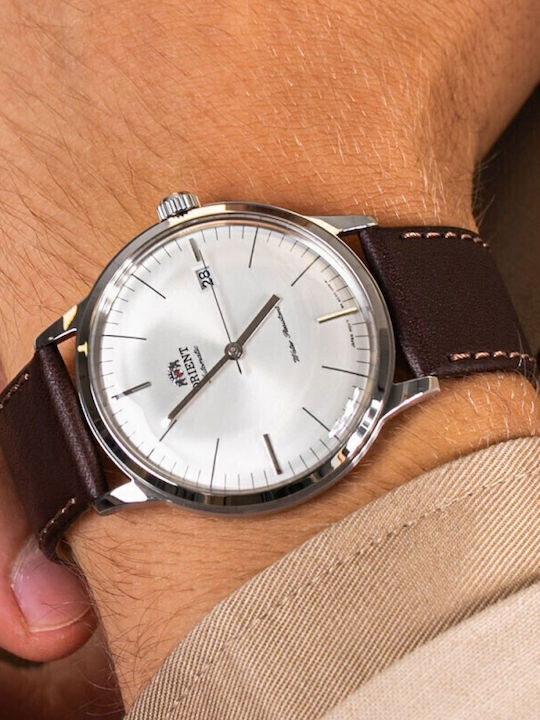 Orient Classic Ρολόι Αυτόματο με Δερμάτινο Λουράκι Orient Classic Ρολόι Αυτόματο με Δερμάτινο Λουράκι