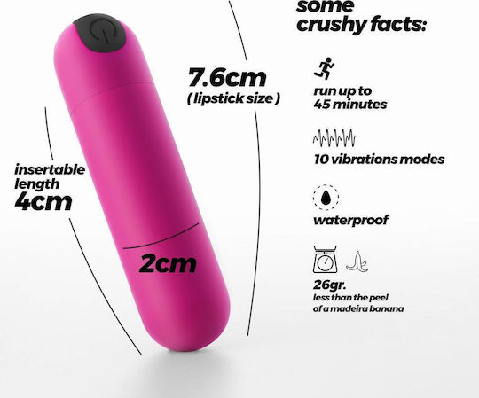 Crushious Imoan Clitoral Vibrator Fuchsia