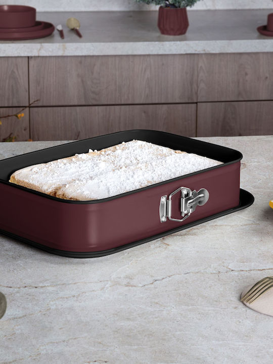 Berlinger Haus Stainless Steel Rectangular Baking Pan with Non-stick Coating 27x39cm