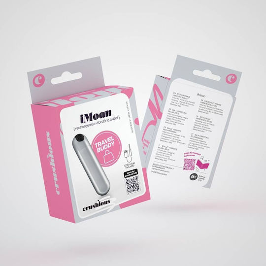 Crushious Imoan Mini Klitoris Vibrator Silber