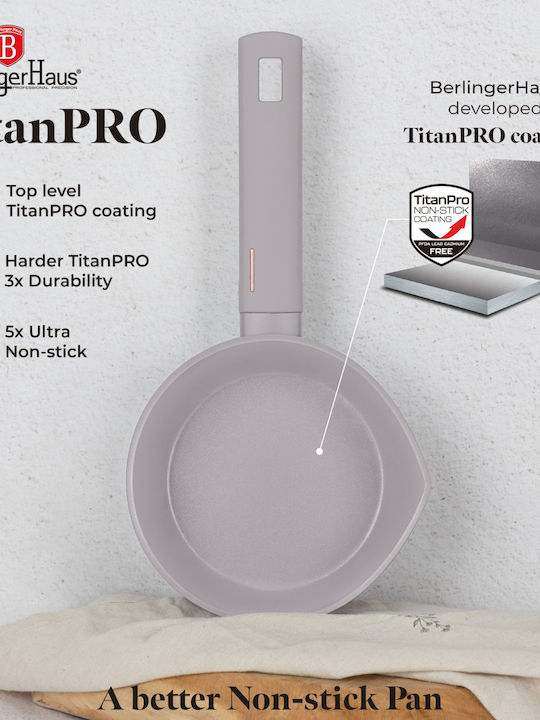 Saucepan 16 Cm Taupe Berlinger Haus Bh 8087