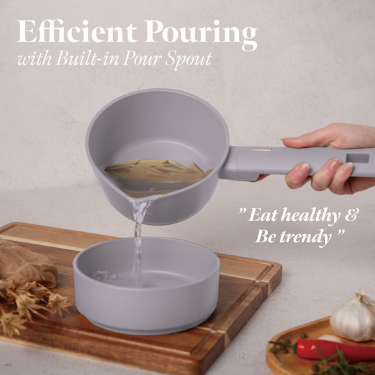 Saucepan 16 Cm Taupe Berlinger Haus Bh 8087