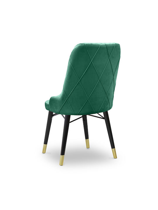 Floria Dining Room Velvet Chair Cypress 54x48x91cm