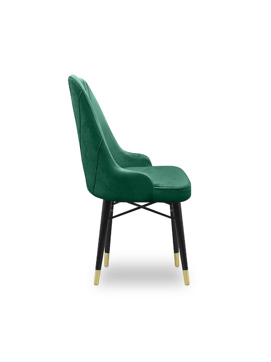 Floria Dining Room Velvet Chair Cypress 54x48x91cm