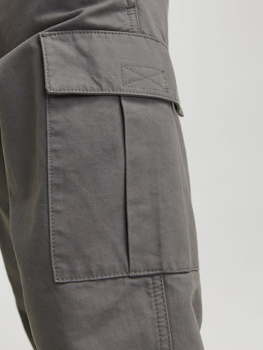 Trousers Cargo in Relaxed Fit Castlerock (grey)