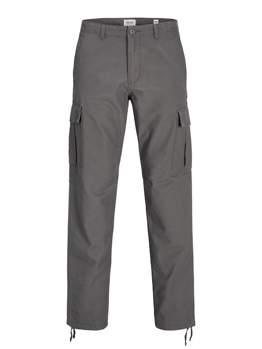 Trousers Cargo in Relaxed Fit Castlerock (grey)