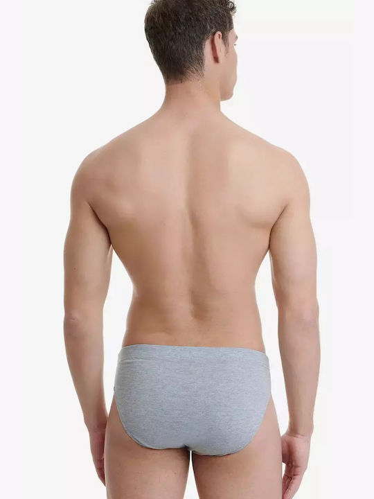 Ανδρικά Σλιπ Γκρι 2Pack