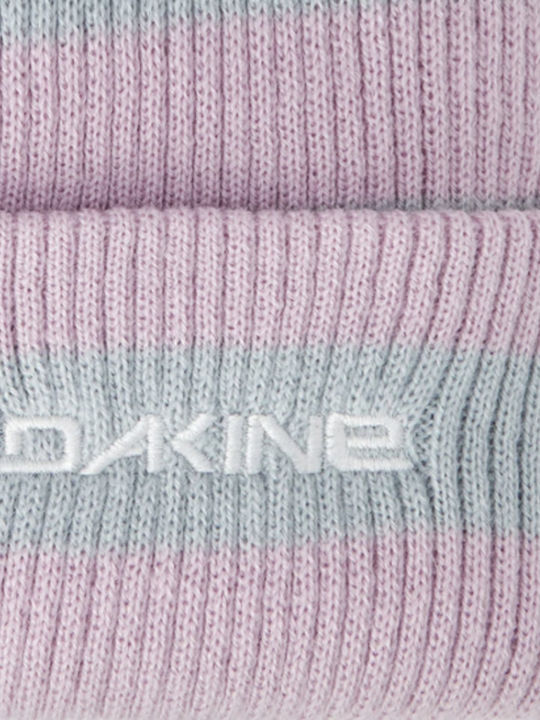 Beanie Unisex Beanie mit Rippstrick in Flieder Farbe