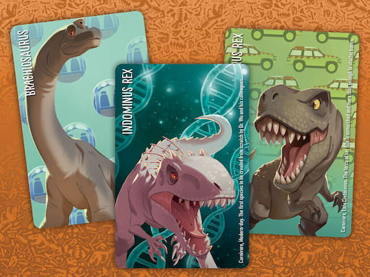 Brettspiel Similo Jurassic World für 2-8 Spieler 7+ Jahre (EN) Horrible Guild