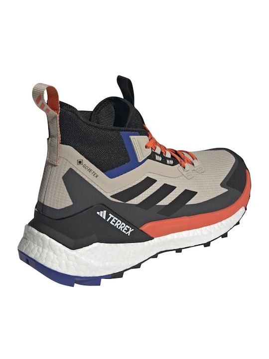 adidas Free Hiker 2.0 Men's Hiking Boots Waterproof with Gore-Tex Membrane Beige