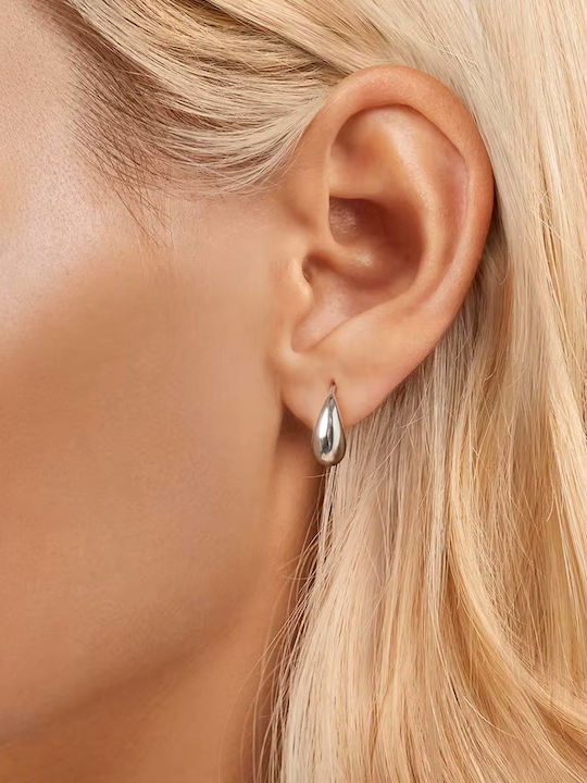 Bamoer Earrings Hoops made of Silver Bamoer Earrings Hoops made of Silver