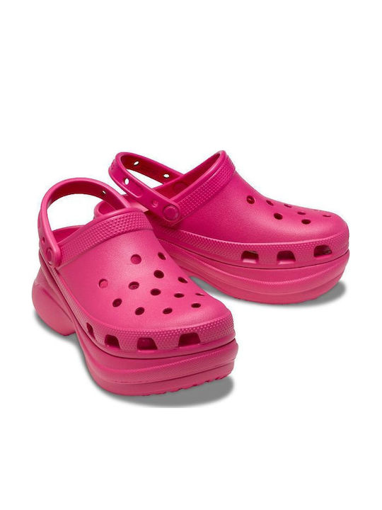 Crocs Classic Bae Γυναικεία Σαμπό Φούξια 206302-6ZQ