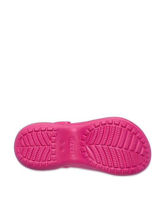 Crocs Classic Bae Γυναικεία Σαμπό Φούξια 206302-6ZQ