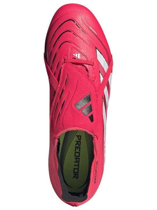 adidas Predator League Football Shoes with Cleats Red