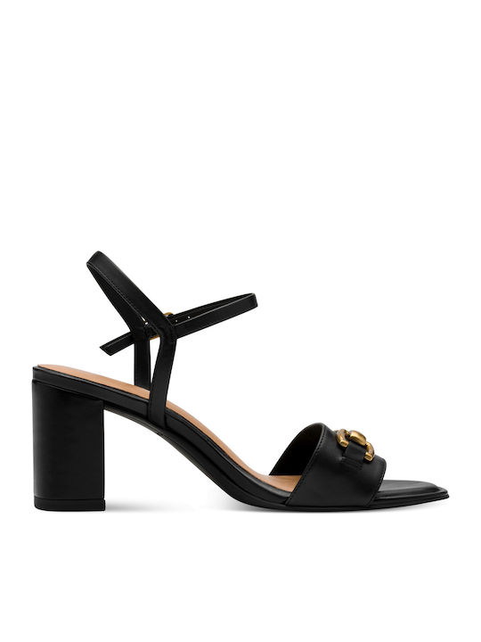 Leather Sandals Black