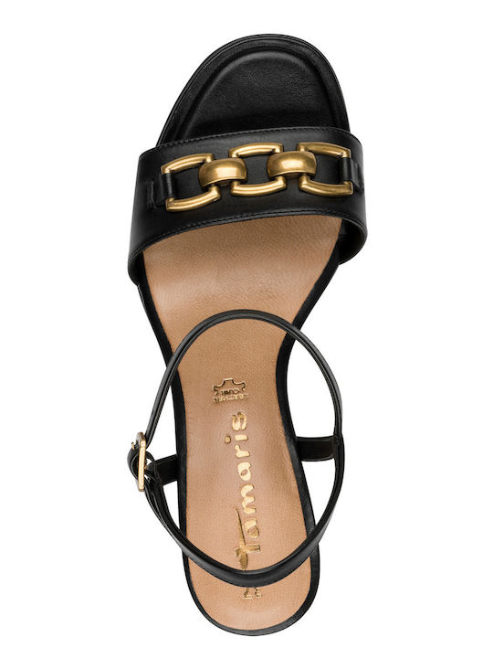 Leather Sandals Black