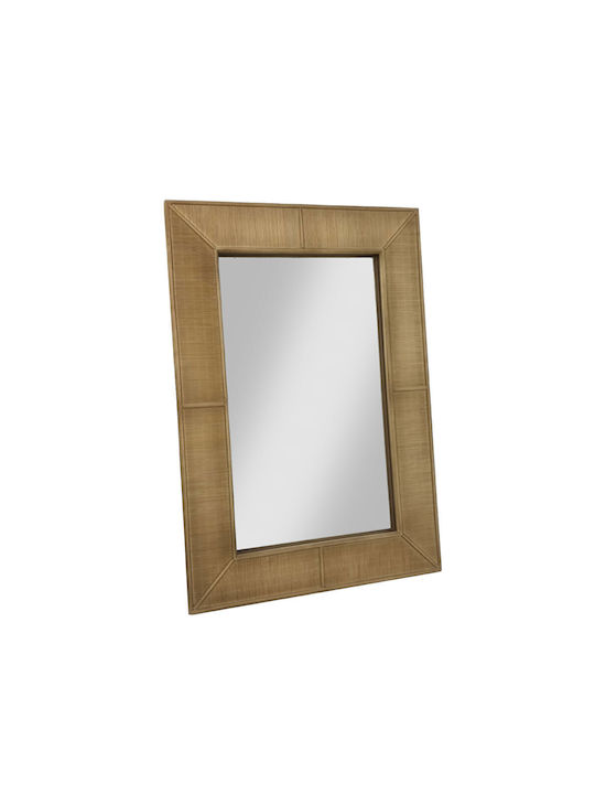 Liberta Voyage Wall Mirror with Beige Frame 95x66cm 1pcs