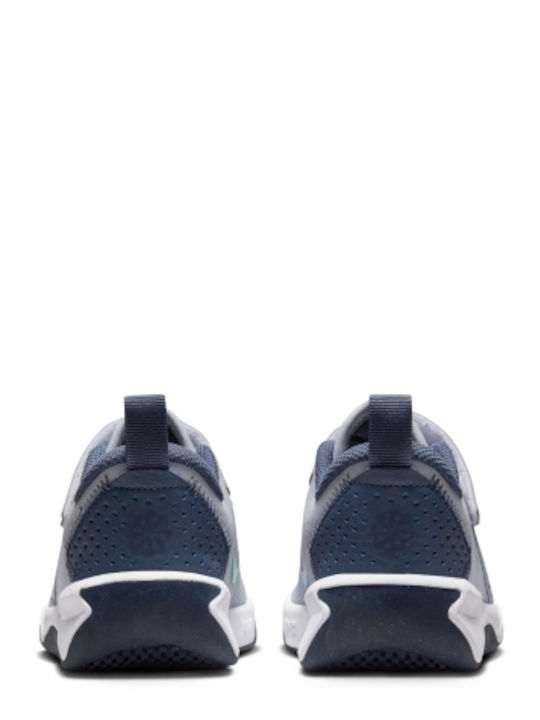 Omni Kids Sports Shoes Running with Hoop & Loop Closure Gray