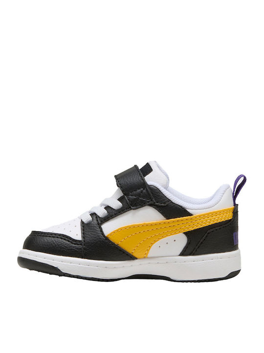 Rebound V6 Παιδικά Sneakers με Σκρατς Κίτρινα