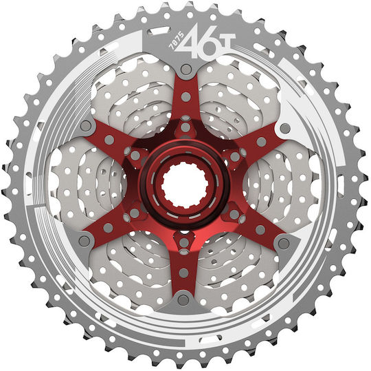 Κασετα Sunrace Csμχ3 11-46 10 Ταχυτητων Metallic