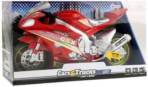 Мотоциклет Pull Back TT29210Z_Rosu