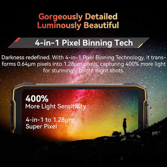 BlackView BV7300 Dual SIM (6GB/256GB) Resistant Smartphone Orange