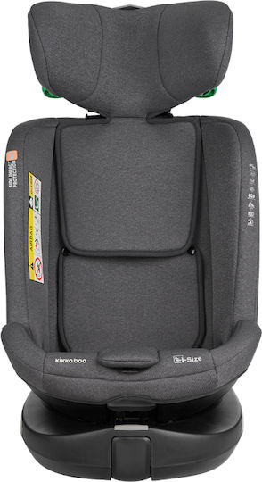 Kikka Boo i-Secure Baby Car Seat i-Size with Isofix Dark Grey