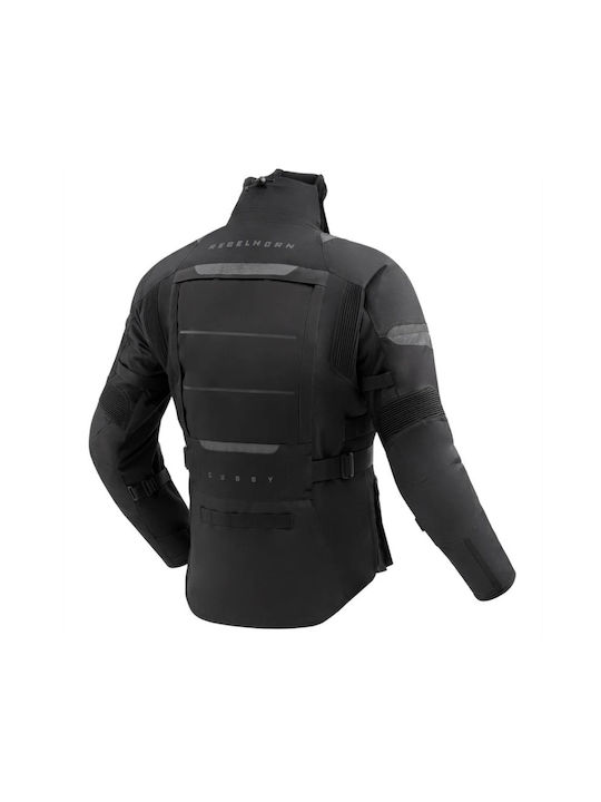 Cubby V Men's Motorcycle Jacket 4 Seasons Black