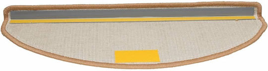 Treppenmatten 20 Stück Beige 65 x 21 x 4 cm