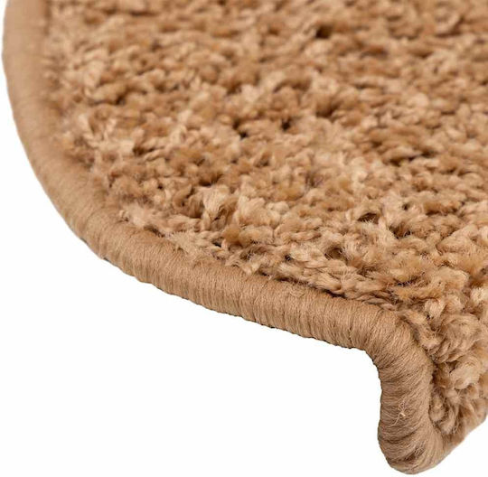 Treppenmatten 20 Stück Beige 65 x 21 x 4 cm