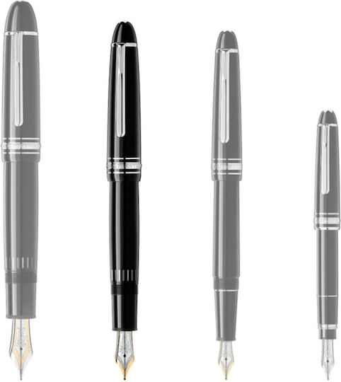 P146-02851 Montblanc Meisterstuck Legrand Πενα Μαυρη