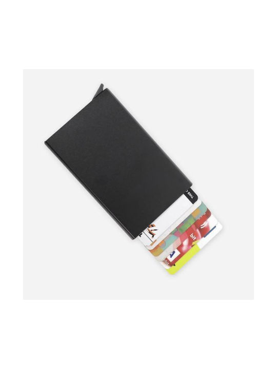 Men's Card Wallet Black