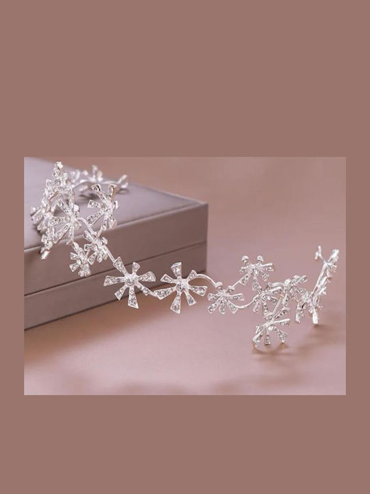 Beautiful Crystal Bridal Hair Decoration Silver Aneta Dimensions Length 38cm Width 6cm