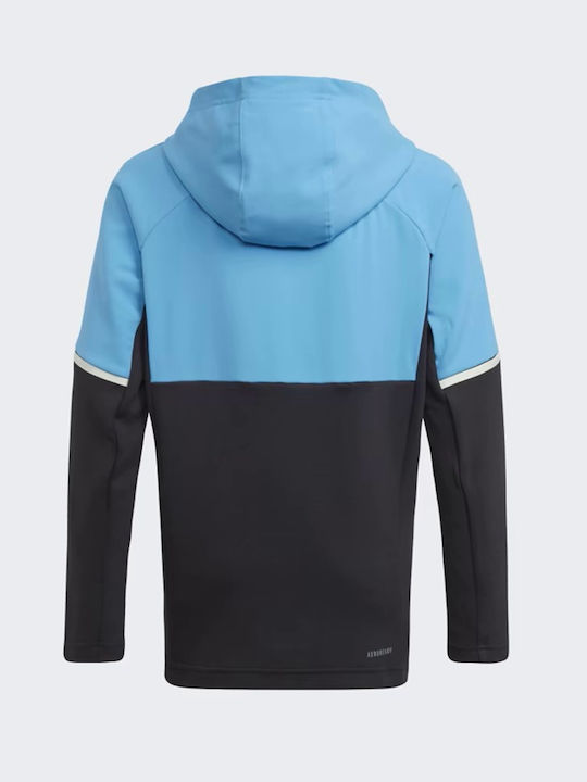 adidas Kids Sweatshirt with Hood Blue