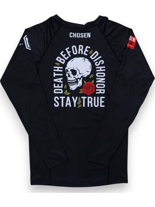 Chosen Short Sleeve Shirt CHRS147 for Jiu-Jitsu Black