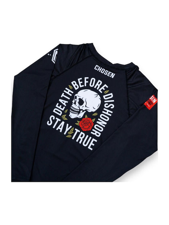 Chosen Short Sleeve Shirt CHRS147 for Jiu-Jitsu Black
