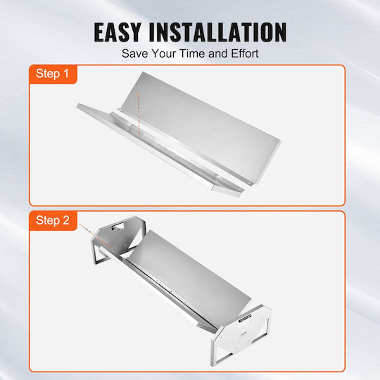 Vevor Livestock Feeding Trough 22 Gallon Capacity 45" Κατσικίσιο Τροφοδότη 10 Πρόβατα
