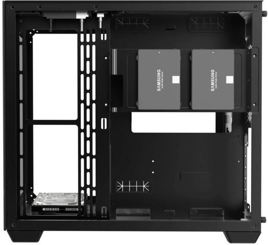 Raijintek Paean C7 Gaming Middle Tower Cutie de calculator cu iluminare RGB Negru