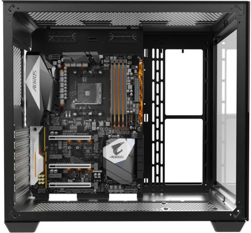 Raijintek Paean C7 Gaming Middle Tower Cutie de calculator cu iluminare RGB Negru