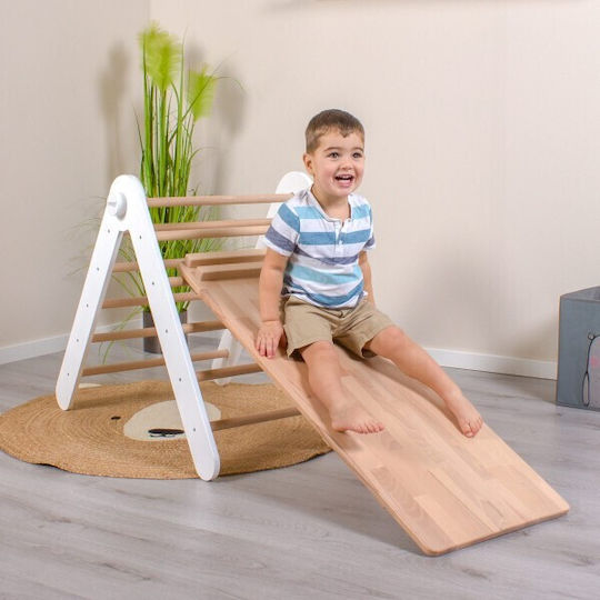 Babybay Τσουλήθρα Σκάλα Αναρίχησης Littlefoot Natural