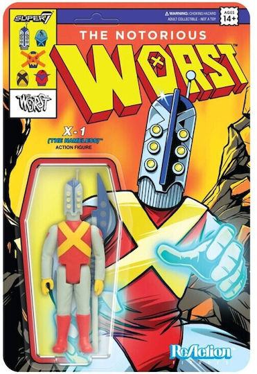 Worst Reaction Action Figure Wave 05 Mutant Team X1 Nameless 10 Cm