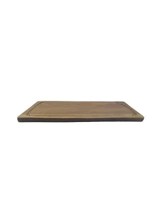 Nakaro Wood Πλατώ Σερβιρίσματος Ξύλινο 42x25εκ.